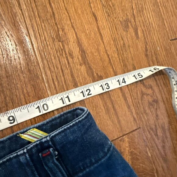 Anthropologie Maeve high rise patch pocket slim straight jeans 27 - Picture 8 of 11